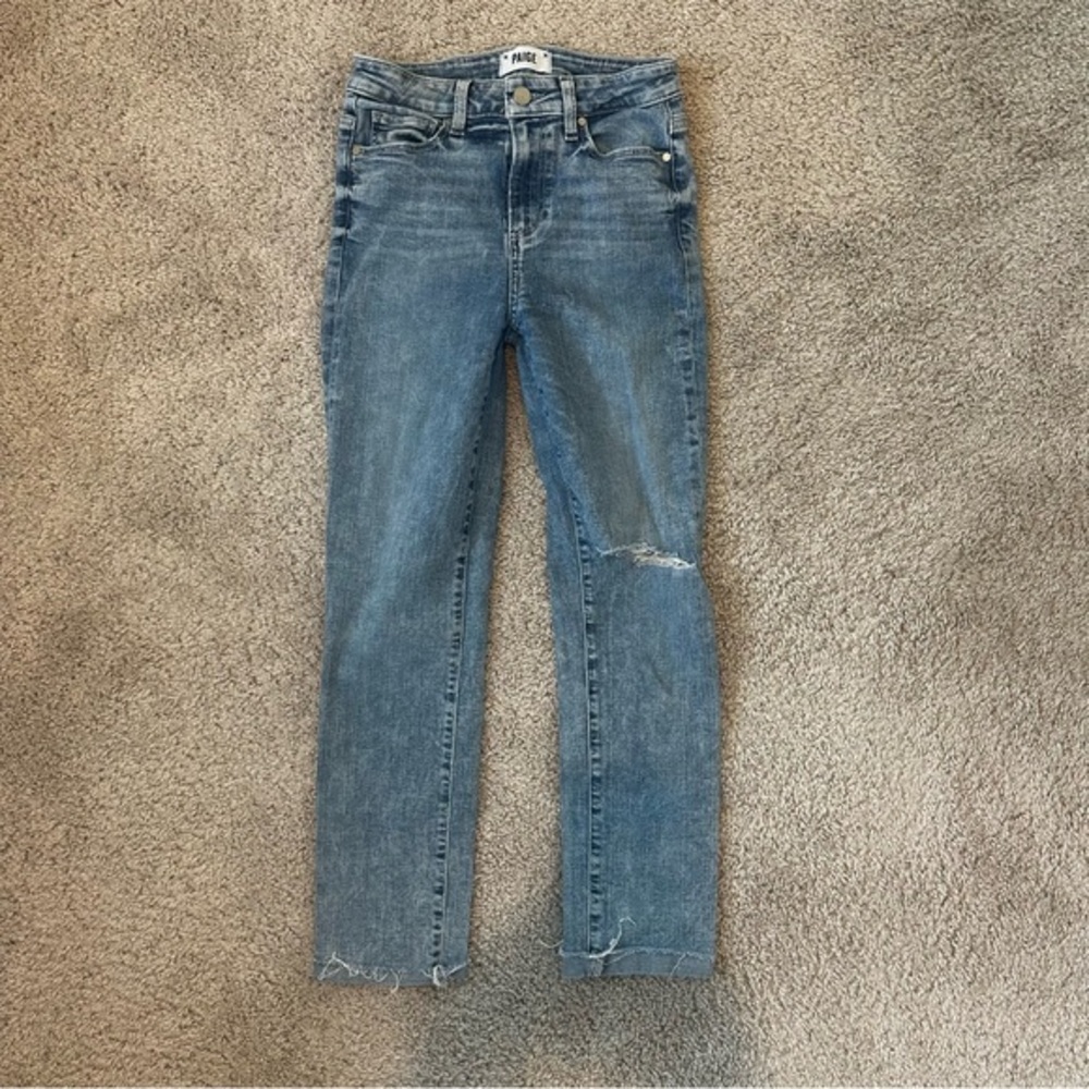 PAIGE HOXTON SLIM JEANS SIZE 26
